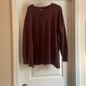 Aerie split side sweatshirt